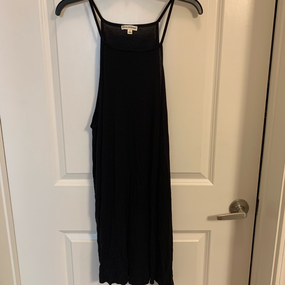 Black Cotton easy dress